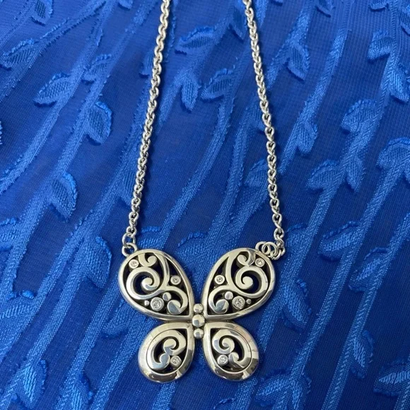 NWT Brighton Butterfly Necklace - Picture 1 of 6
